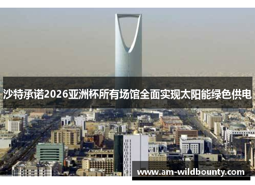 沙特承诺2026亚洲杯所有场馆全面实现太阳能绿色供电